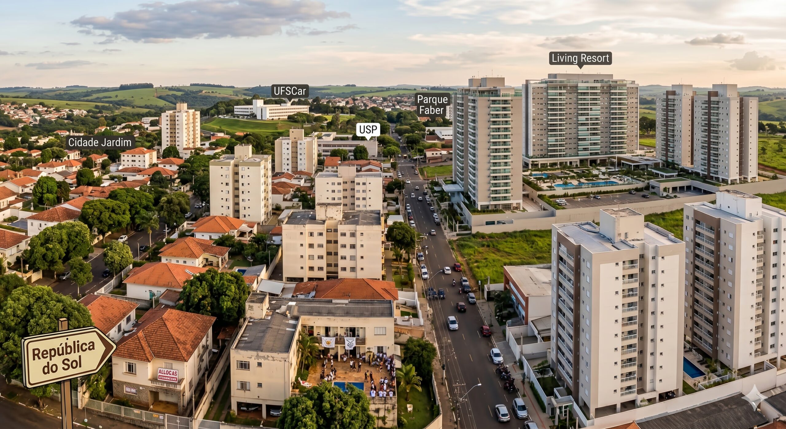 Mercado de moradia em São Carlos: grandes empreendimentos e a força da demanda universitária