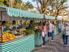 Feira livre em São Carlos