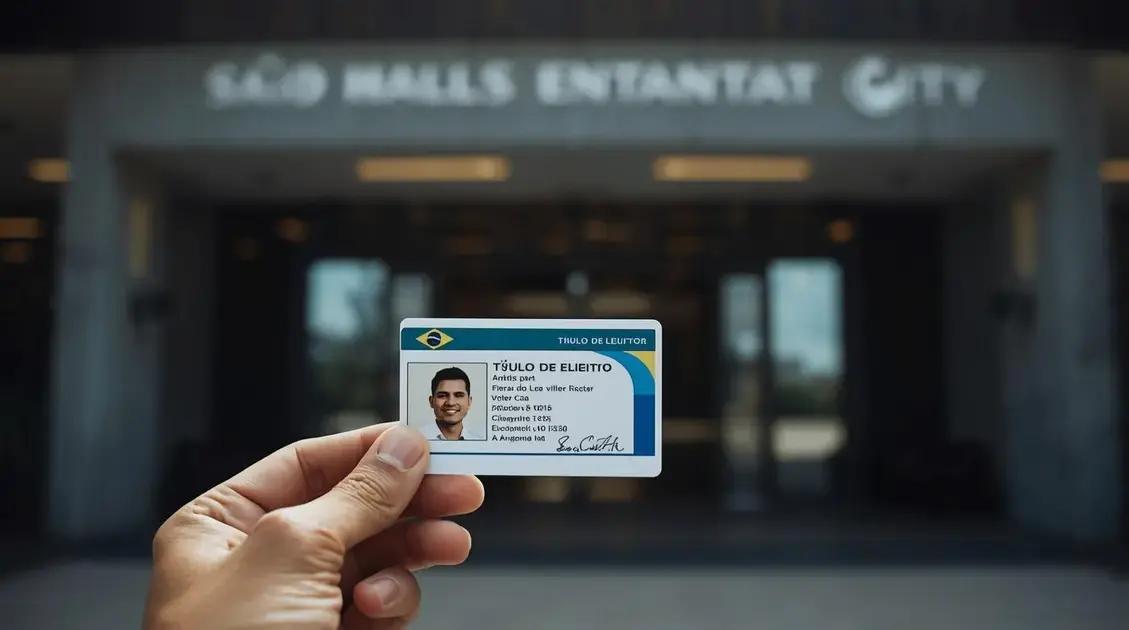 Como tirar ou transferir o título de eleitor em São Carlos: guia completo